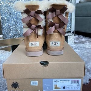 Ugg Bailey Bow Boots Brown
